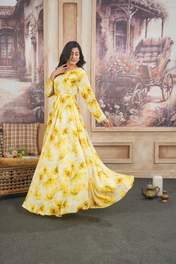 Fabric:  Yellow-Maxi (Order only) - Image 4