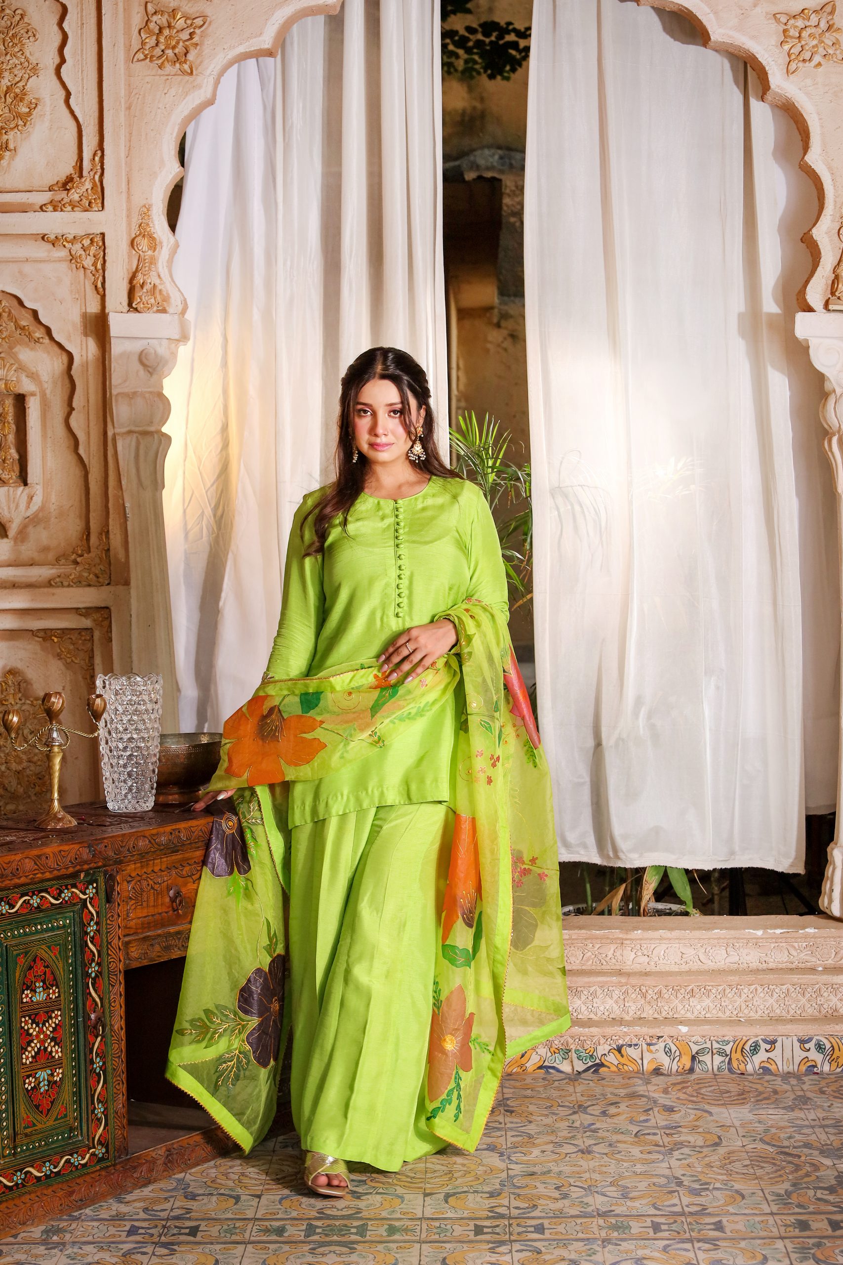 3-Piece PremiumSilk Suit (Short-02) - Image 4