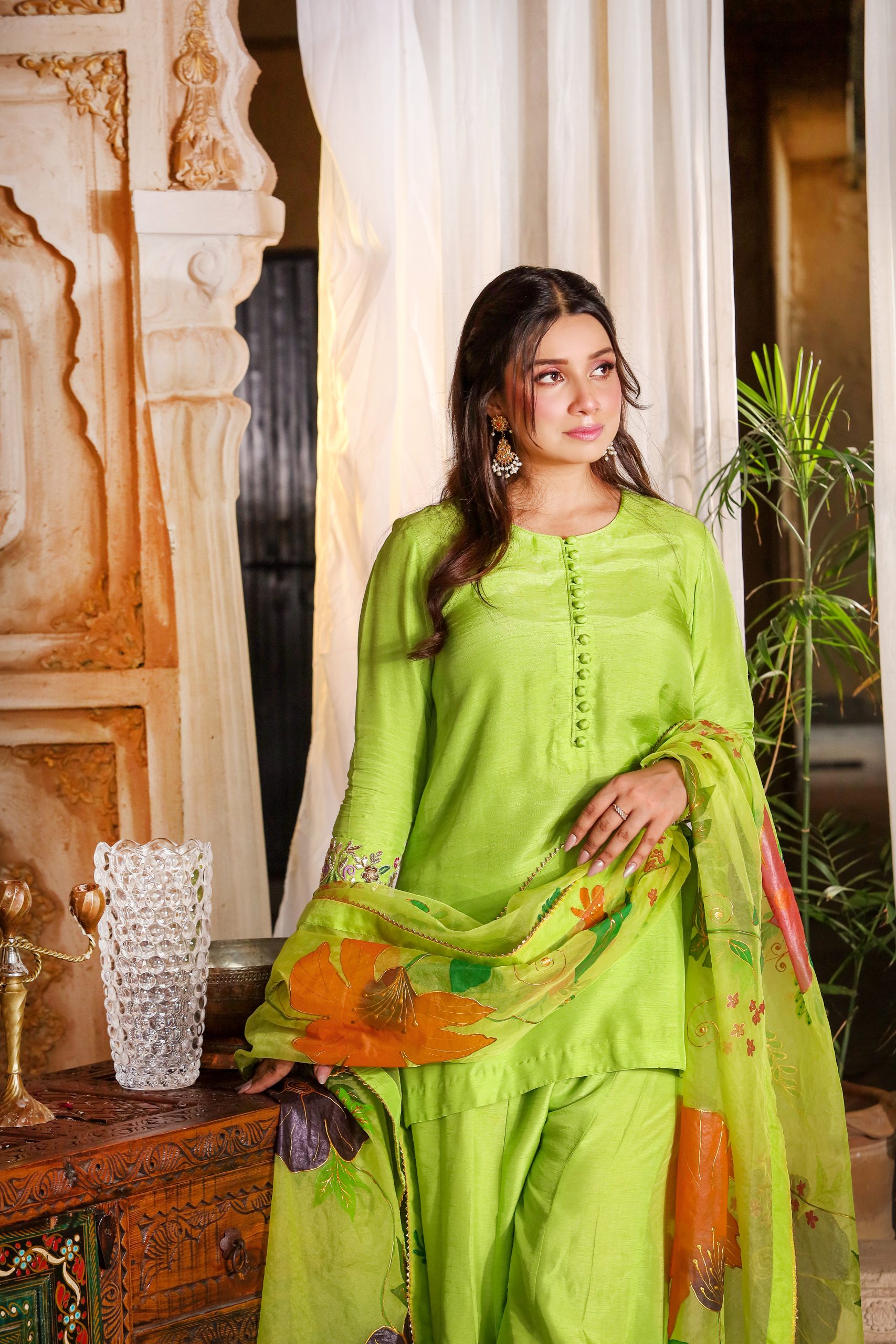 3-Piece PremiumSilk Suit (Short-02) - Image 5